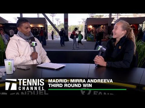 Mirra Andreeva Wins Last Match as a 16-Year-Old | 2024 Madrid Third Round