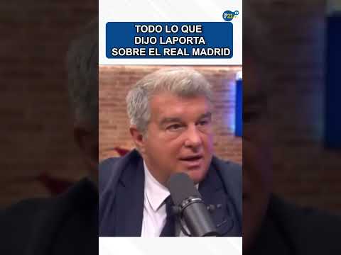 Todo lo que dijo Laporta sobre el Real Madrid #laporta #realmadrid #casonegreira #halamadrid