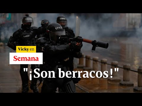 Policías de Colombia son unos berracos: general Jorge Vargas en SEMANA | Vicky en Semana