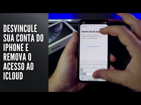 Desvincule sua conta do iPhone e remova o iCloud