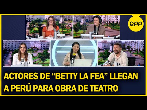 Actores de “Betty la fea” llegan a Perú para obra de teatro “El Diván Rojo”