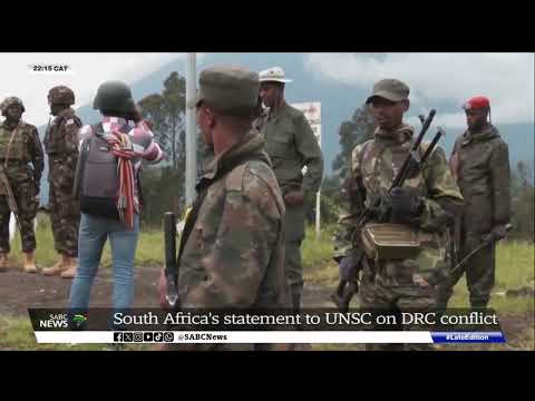 DRC Conflict I SA deplores unwarranted attacks against UN Peacekeeping Mission