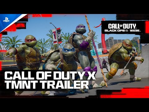 Call of Duty: Black Ops 6 & Warzone - TMNT Trailer | PS5 & PS4 Games