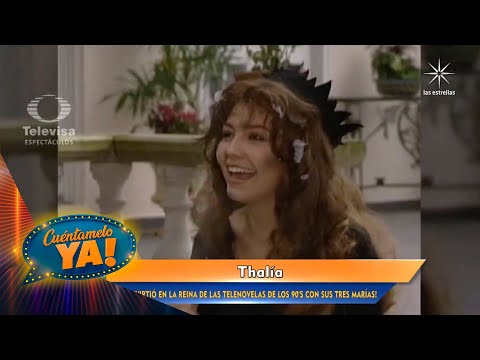 ¡Las telenovelas que llevaron a Thalía a la fama! | Cuéntamelo YA!