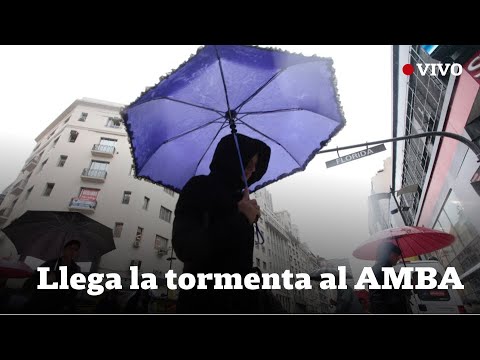 EN VIVO. Así llega la tormenta a la Ciudad de Buenos Aires. Alerta naranja