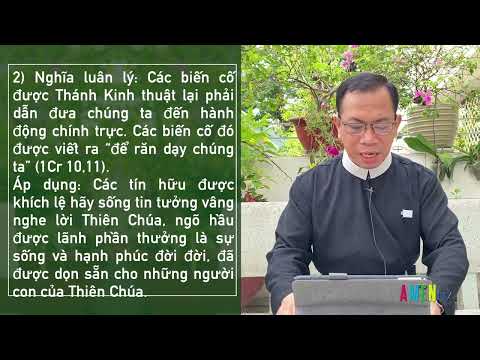 Học Kinh Thánh Bài 85: Ý nghĩa biểu tượng vườn thượng uyển - Lm. Gioakim Hà Ngọc Phú, DCCT