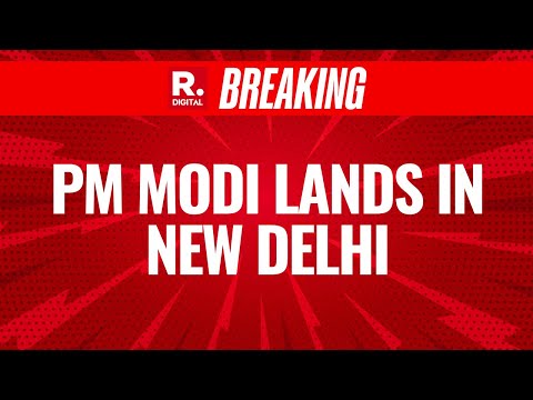 PM Modi Live: PM Lands In New Delhi After Concluding His 5-Nation Tour