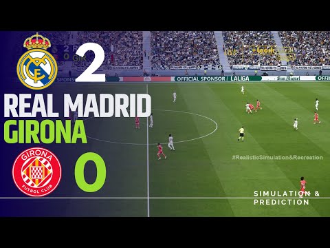 REAL MADRID vs. GIRONA PARTIDO EN VIVO / LALIGA  24/25