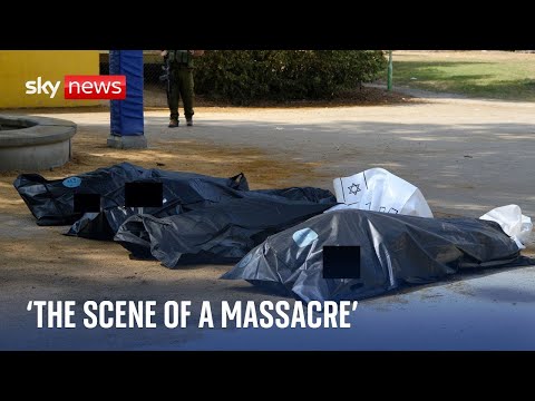 Israel-Hamas war: 'The scene of a massacre'