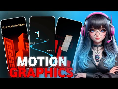 How to Create Motion Graphics in just 2 Minutes for Free!
