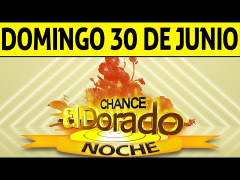 Resultado de DORADO NOCHE del Domingo 30 de Junio de 2024  CHANCE