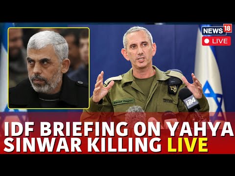 Yahya Sinwar Killed | IDF Spokesperson Brief On Yahya Sinwar Killing Live | Israel Attack Today N18G