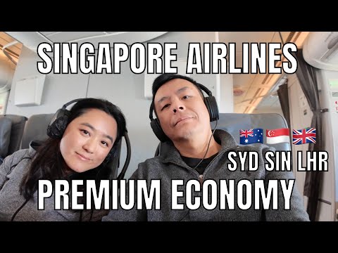 2024 Singapore Airlines Premium Economy Class A380 Sydney to London