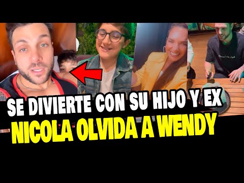 NICOLA PORCELLA OLVIDA A WENDY Y DISFRUTA CON SU EX Y SU HIJO EN MÉXICO