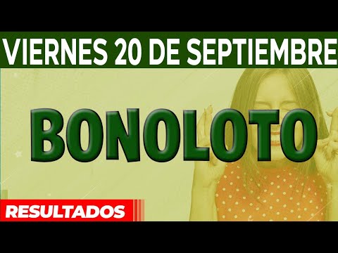 Resultado del sorteo Bonoloto del Viernes 20 de Septiembre del 2024.