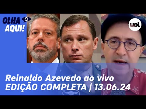 Reinaldo Azevedo ao vivo: PL do aborto, depoimento de Mauro Cid; Tarcísio e Campos Neto | Olha Aqui