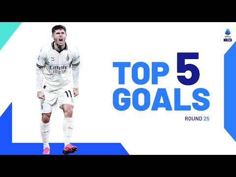 Pulisic's magnificent left-footed shot | Top 5 Goals by crypto.com | Round 25 | Serie A 2023/24