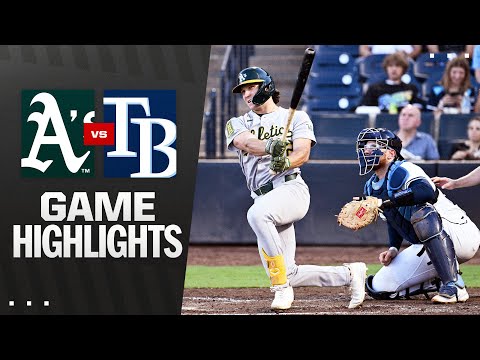 As vs. Rays Game Highlights (7/1/25) | MLB Highlights