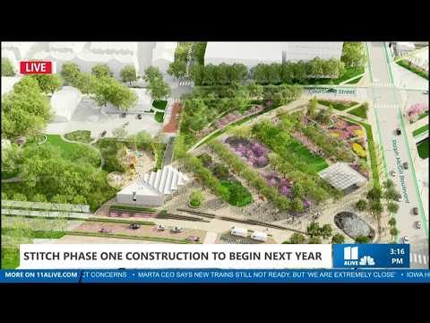 The Stitch reveals new park renderings