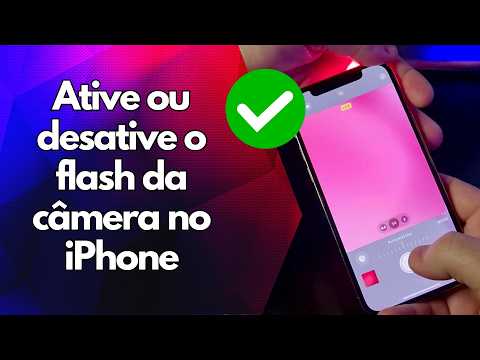 ✅ Ative ou desative o flash da câmera no iPhone