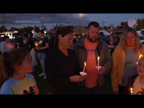 Vigil held for the victims of mass shooting in Lewiston