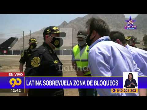 ? Latina sobrevuela zona de bloqueos por el paro nacional | Latina Noticias