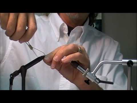 Fly tying video: Making trailing hooks for leech patterns