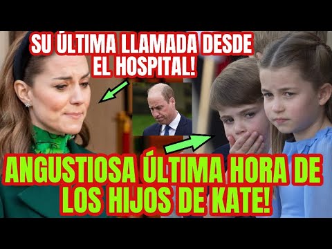 SALE A LA LUZ LA ULTIMA VIDEO LLAMADA DE KATE MEDDILTON ASUS HIJOS DESDE EL HOSPITAL CON GUILLERMO