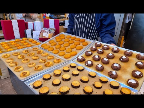 주문폭주! 마시멜로 하나까지 직접 만드는 정성가득 수제쿠키답례품 맛집 / How to make real own homemade cookies - Korean street food