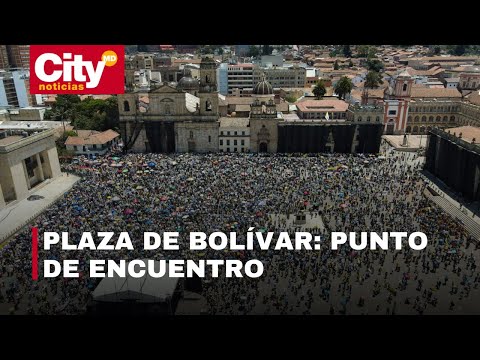 Masiva manifestación en Bogotá generó afectaciones en la movilidad | CityTv