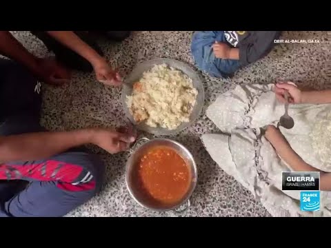 Gaza: desplazados vuelven a recibir alimentos de World Central Kitchen tras ataque israelí