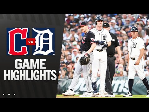 Guardians vs. Tigers Game Highlights (9/17/25) | MLB Highlights