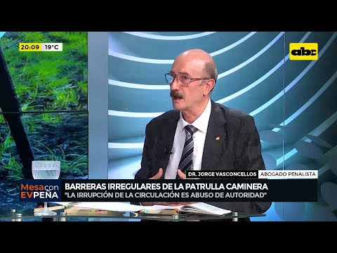 Barreras irregulares de la Patrulla Caminera: “barreras ilegales son todas”, afirma abogado