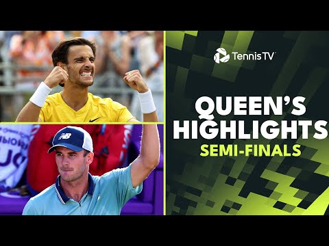 Tommy Paul Plays Sebastian Korda, Thompson vs Musseti | Queen's 2024 Semi-Final Highlights