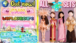 WORLD CULTURE UPDATE! NEW CODES, 9 SETS, AND MORE | Roblox Dress To Im