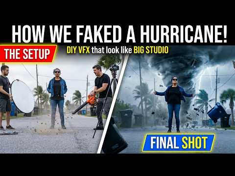 How I Created Studio-Quality Disaster Scenes With a Leaf blower and AI