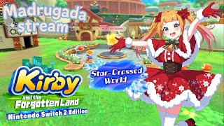 【ES/EN/JP #Vtuber】Madurgada de #KirbyandtheForgottenland 【#星のカービィディスカバ