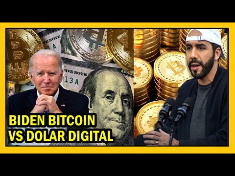 Biden pide acelerar el dólar digital vs Bitcoin | Roy pide alianza con arena fmln