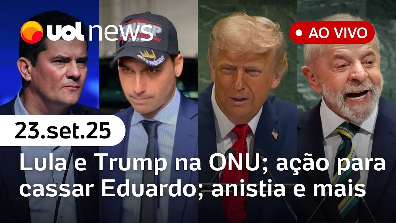 Lula e Trump na ONU: Planalto vê aceno com cautela; ação para cassar Eduardo Bolsonaro; anistia e +