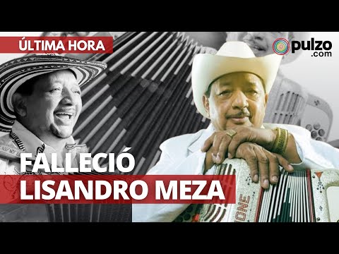 Murió Lisandro Meza a sus 86 años: Colombia despide al cantante y compositor vallenato | Pulzo