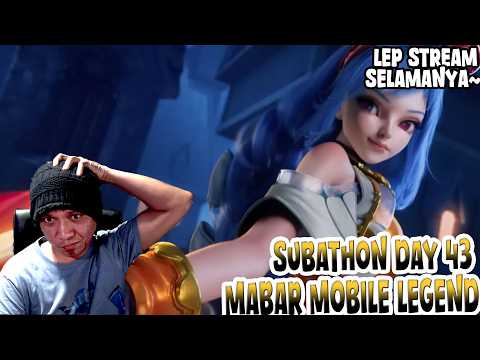 Subathon Hari ke43 Lesgo MABAR sampe Batre Bengkak | Topup MURAH? ya di POINTTOPUP LAAH