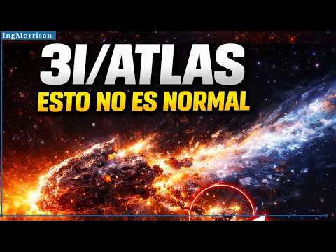 El COMPORTAMIENTO ANÓMALO de 3I/ATLAS y lo que revela sobre los OBJETOS INTERESTELARES