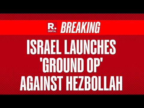 Israeli Ground Forces Begin Operation, Conduct Precision Strikes On Hezbollah