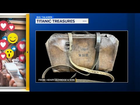 Items aboard the Titanic up for sale this weekend at auction in England