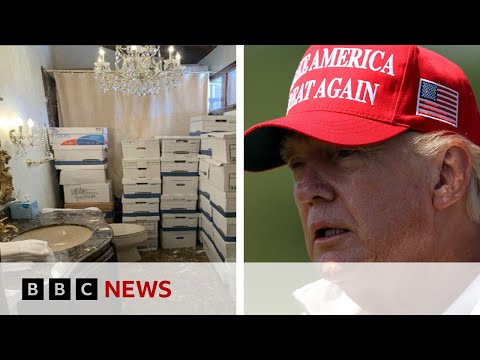 Donald Trump took US nuclear secrets and stored files in shower, charges say - BBC News