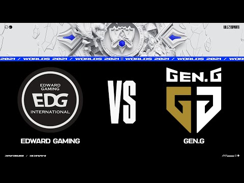 EDG vs GEN｜2021 World Championship Semifinals Day 2 Game 5