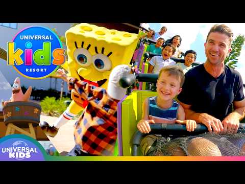 A Theme Park with Spongebob AND Jurassic World??? Universal Kids Resort Deep Dive