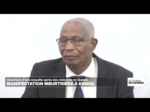 Guinée : ouverture d'une enquête après une manifestation meurtrière à Kindia • FRANCE 24