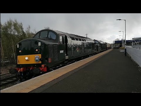Double Class 37 Railtour Route Learning At Kirkcaldy