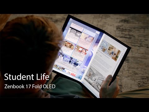 Enjoy Your School Day with Zenbook 17 Fold OLED